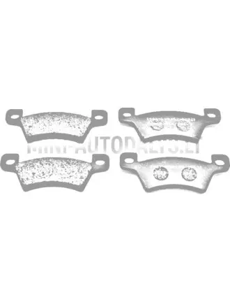 Aizmugurējo bremžu kluču komplekts Microcar MC1 / MC2