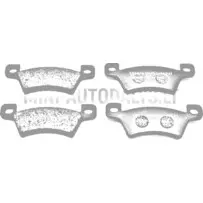 Aizmugurējo bremžu kluču komplekts Microcar MC1 / MC2