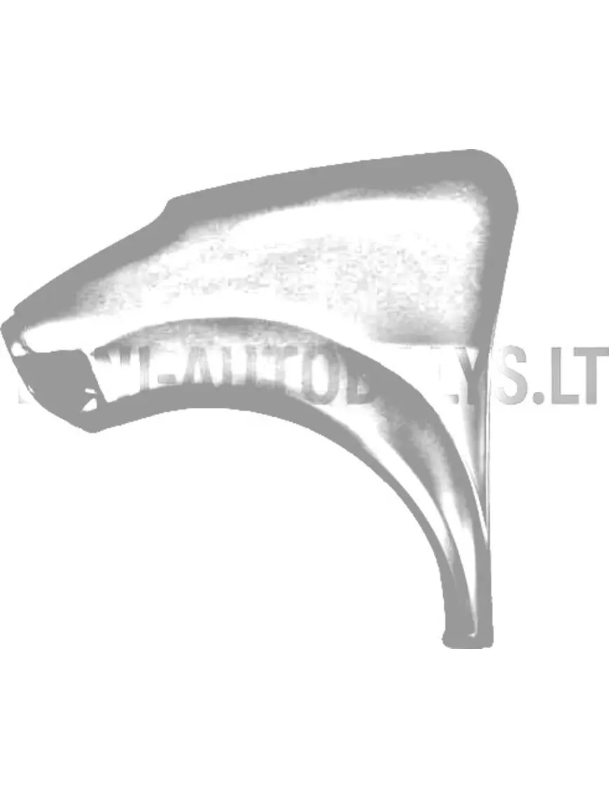 Kreisās puses priekšējais spārns Aixam 2008-2010 | Mini Auto Parts