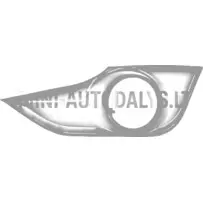 Miglas luktura režģis + LED priekšējais kreisais priekšējais buferis Aixam 2013