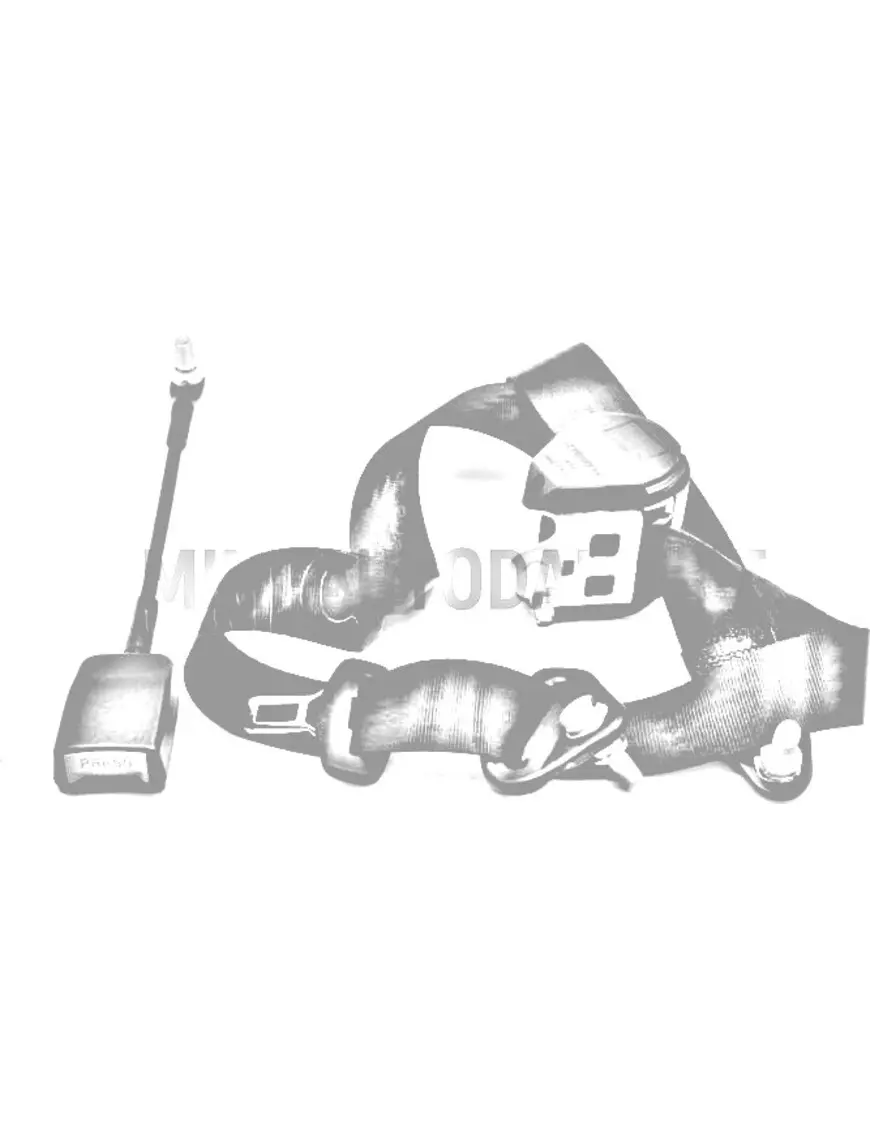 Aixam drošības jostu komplekts