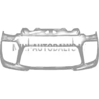 Priekšējais bamperis Ligier JS50/JS50L Sport Ph3 (Asfalta pelēka)