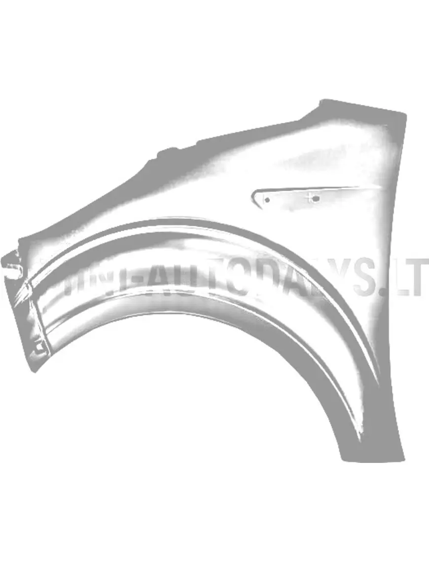 Kreisais priekšējais spārns Ligier JS50/JS50L Ph2/Ph3 (nekrāsots)