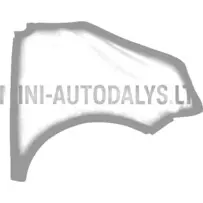 Aixam 400 priekšējais labais spārns | Mini Auto Parts