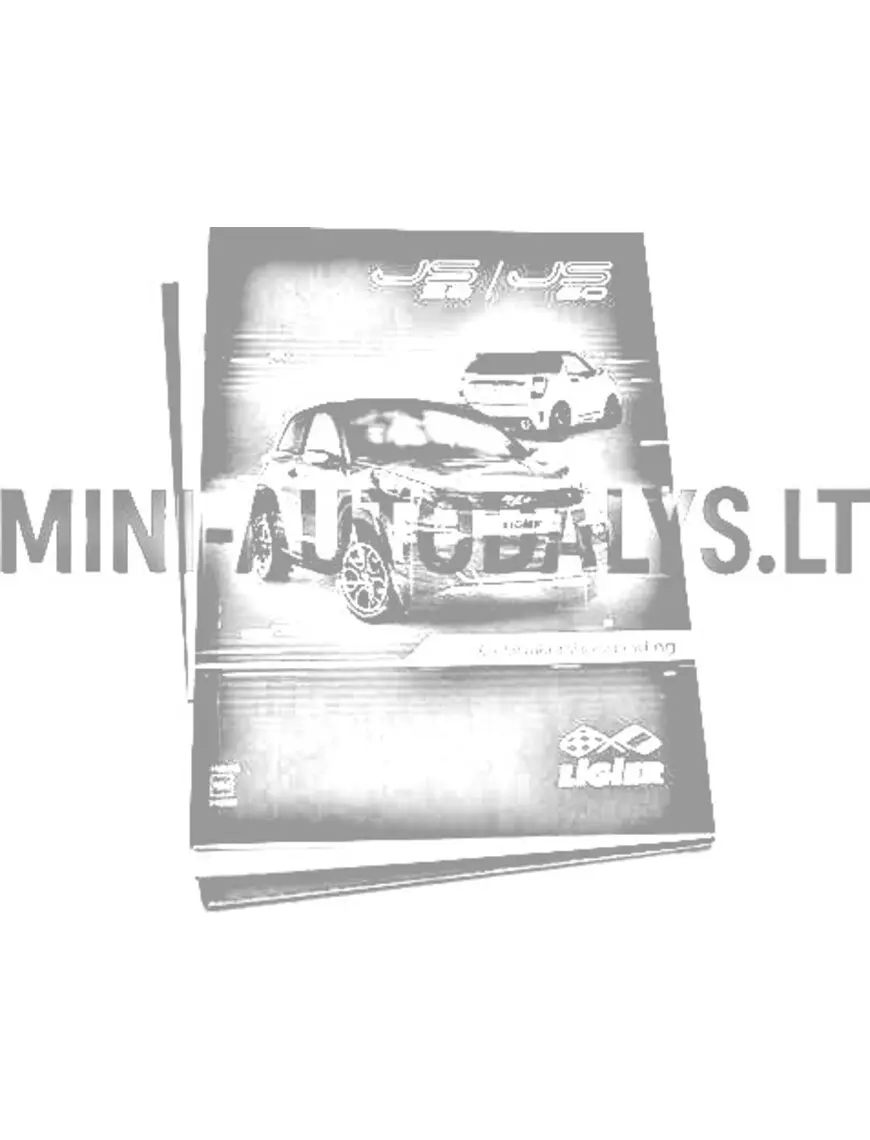 Lietošanas instrukcija Ligier JS60 (holandiešu valodā)