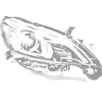 Priekšējais labais lukturis Ligier JS50 / JS50L Ph2 / ph3