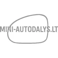 Ārējā spoguļa stikls kreisajā pusē Chatenet CH