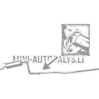 Aizmugurējais trokšņa slāpētājs Microcar MC2 | Mini Auto Parts