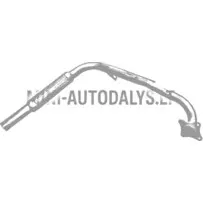 Priekšējā caurule + elastīga izplūdes caurule JDM Albizia / Abaca