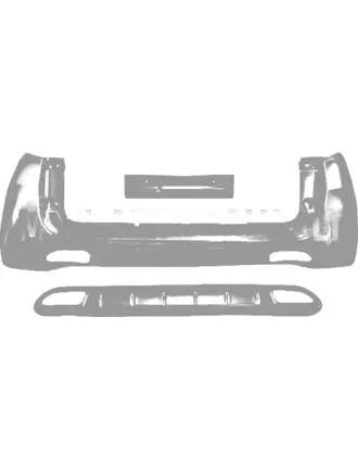 Aizmugurējais buferis Aixam Sensation / Emotion Crossline / Crossover