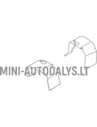 Iekšējais spārns / dubļusargs priekšējais labais Microcar MGO1 / MGO2 / Ligier JSRC