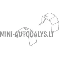 Iekšējais spārns / dubļusargs priekšējais labais Microcar MGO1 / MGO2 / Ligier JSRC