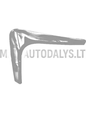 Priekšējā bufera apdares sloksne labajā pusē Ligier JS60 Ultimate (melna)