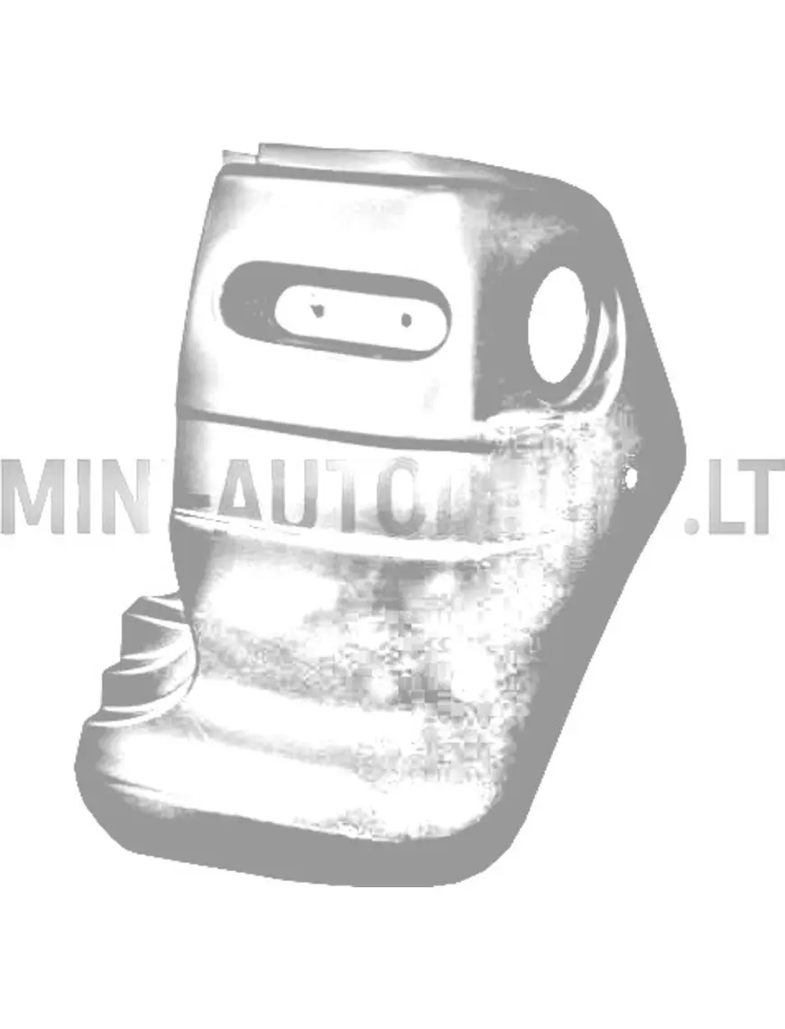 Aizmugurējais labais bampera stūris Aixam 500.4