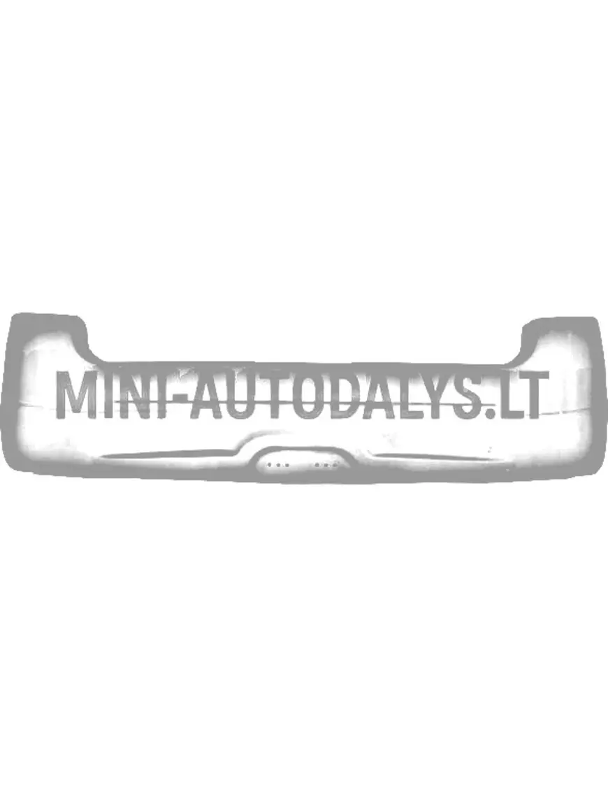 Aizmugurējais buferis Microcar M8 | Mini Auto Parts