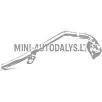 Aixam 1997-2004 priekšējā izplūdes caurule #16503 | Mini Auto Parts