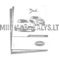 Instrukciju grāmata Microcar MGO 6 / Due 6 (holandiešu valodā)