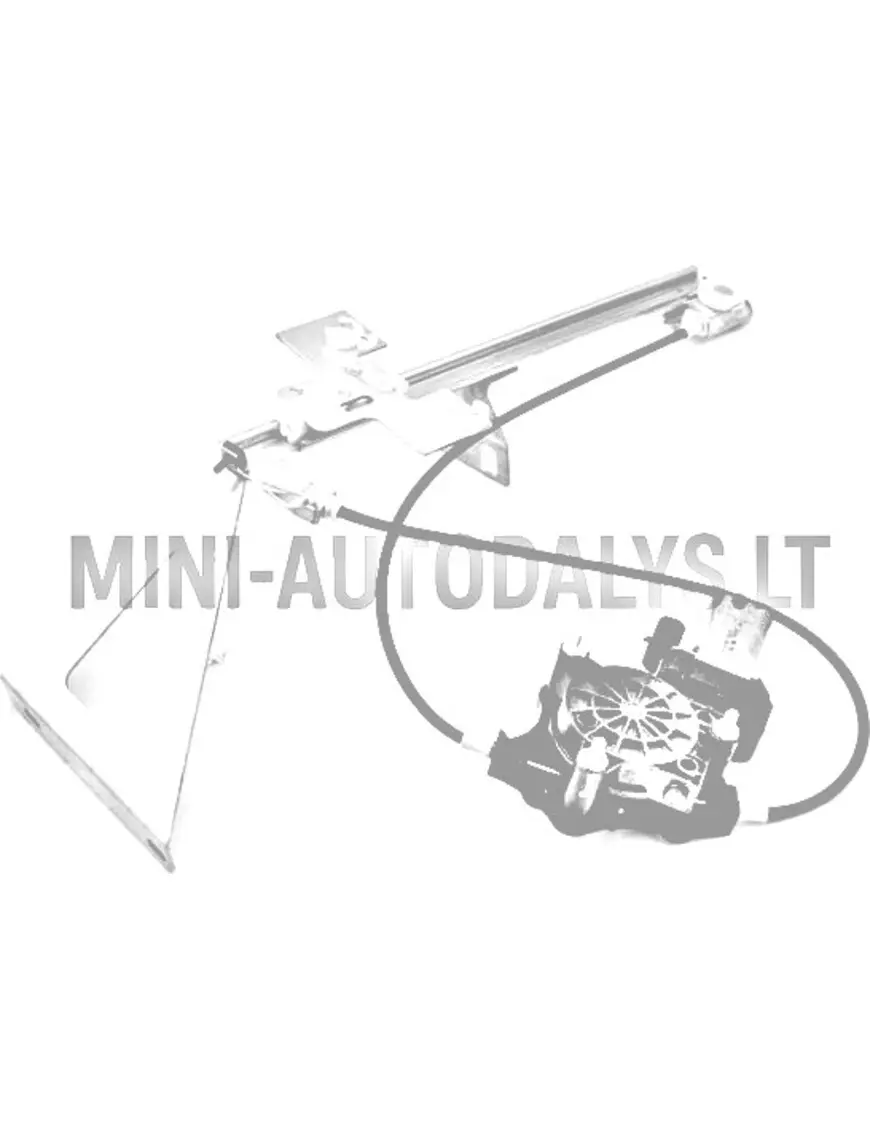 Microcar Due elektriskais labais logu pacēlājs