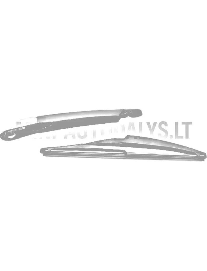 Priekšējā vējstikla tīrītāja slotiņa + aizmugurējais roku balsts Aixam Impulsion / Vision / Sensation / Emotion