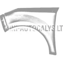 Aixam Ambition City / Coupe kreisās puses priekšējais spārns