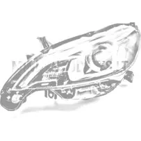 Kreisās puses priekšējais lukturis Ligier JS50 / JS50L Ph2 / Ph3