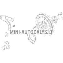 Startera plāksne Aixam Kubota Z402 / Z482