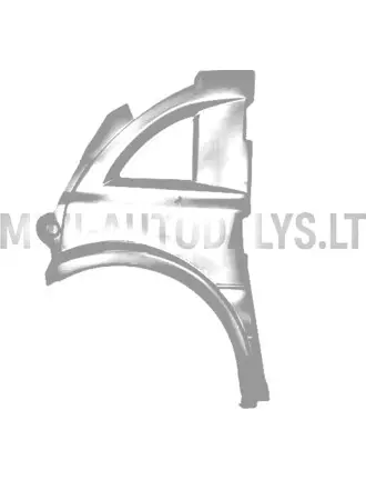 Kreisais priekšējais spārns Aixam MEGA 2 | Mini Auto Parts