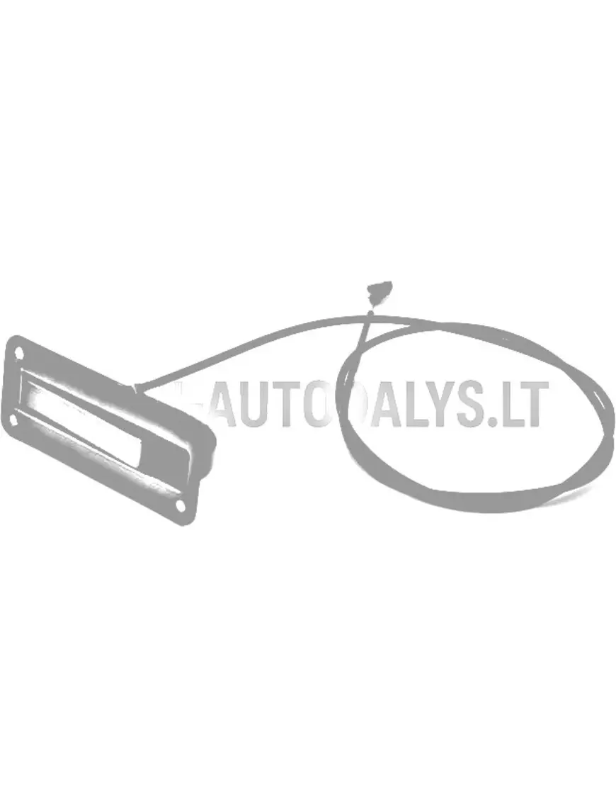 Aizmugurējo durvju trose Aixam 500.4