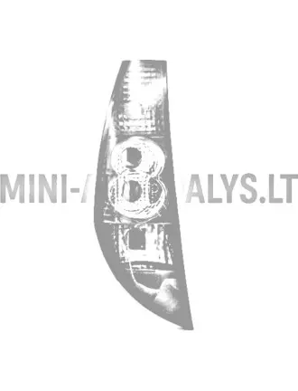 Aizmugurējais kreisais lukturis Aixam 2005-2010