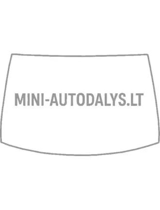 Aixam priekšējā stikla blīvgumija