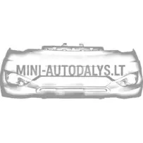 Aixam Crossover Vision 2013-2015 priekšējais bamperis