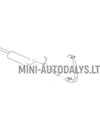 Priekšējā caurule Microcar MGO1 (Yanmar)