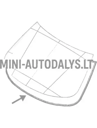 Priekšējā stikla blīve Ligier X-Too RS