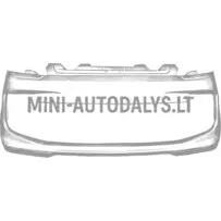 Priekšējais bamperis Ligier JS50/JS50L Ph2/Ph3 (perlamutra balts)