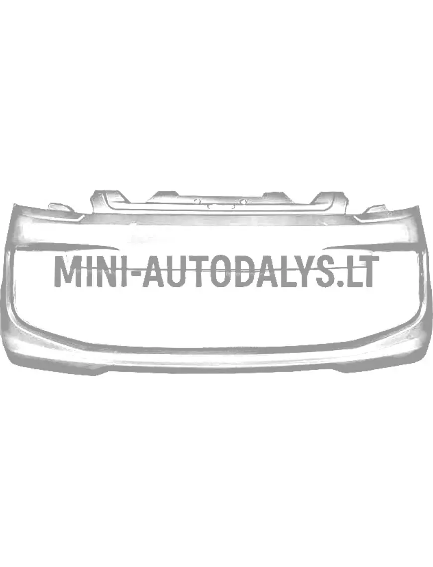 Priekšējais bamperis Ligier JS50/JS50L Ph2/Ph3 (perlamutra balts)