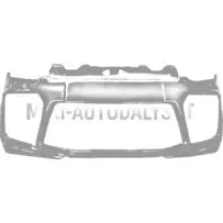 Priekšējais bamperis Ligier JS50/JS50L Sport Ph2/Ph3 (Toledo sarkans)