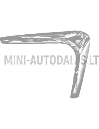 Hromēta dekoratīvā līste kreisajā priekšējā bampera pusē Ligier JS60 CHIC