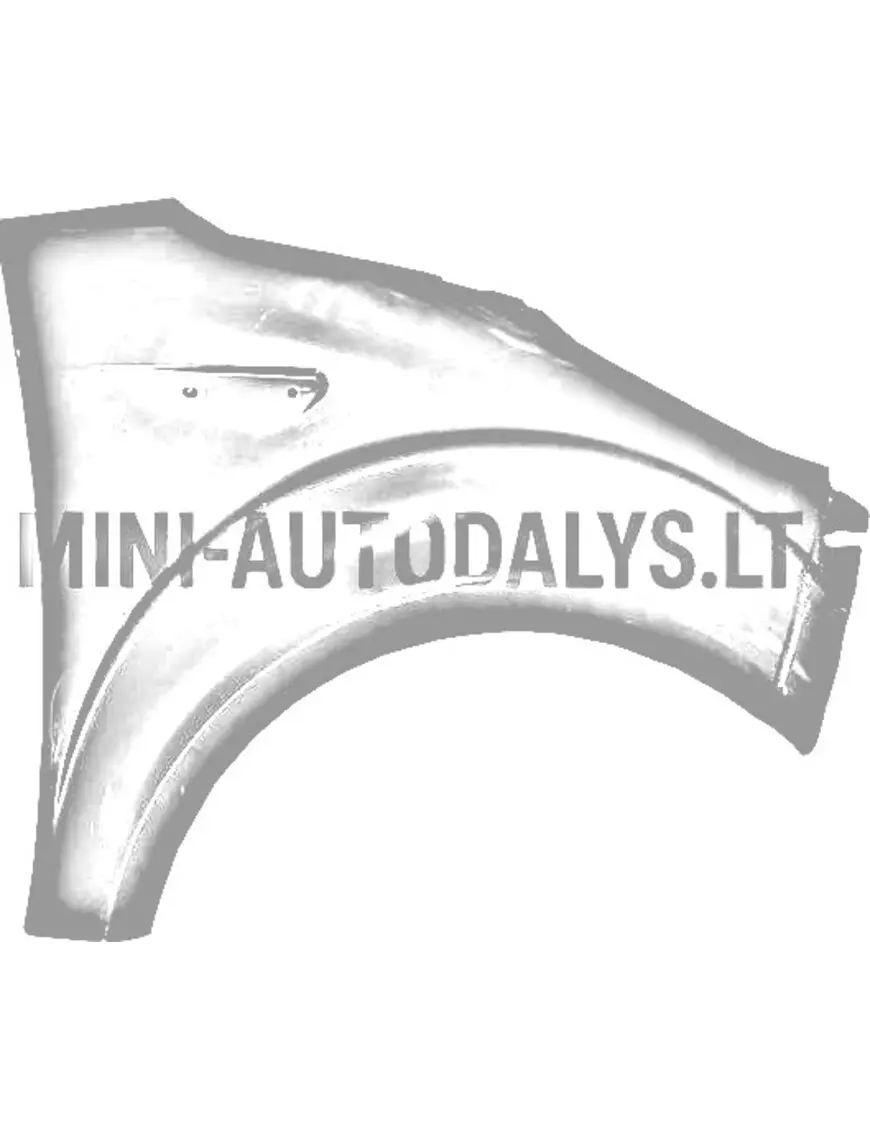 Labais priekšējais spārns Ligier JS50/JS50L Ph2/Ph3 Asfalta pelēks