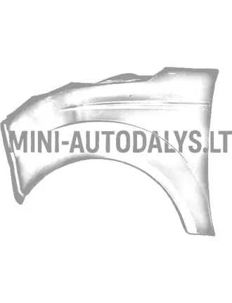 Microcar MGO3/4 Due2/3 kreisās puses priekšējais spārns (perlamutra balts)