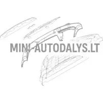 Priekšējais bamperis Ligier JS60 CHIC (grafīta pelēks)