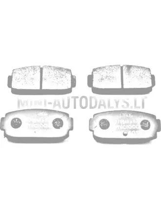 Aizmugurējo bremžu kluču komplekts Ligier Be sun Flex