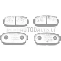 Aizmugurējo bremžu kluču komplekts Ligier Be sun Flex