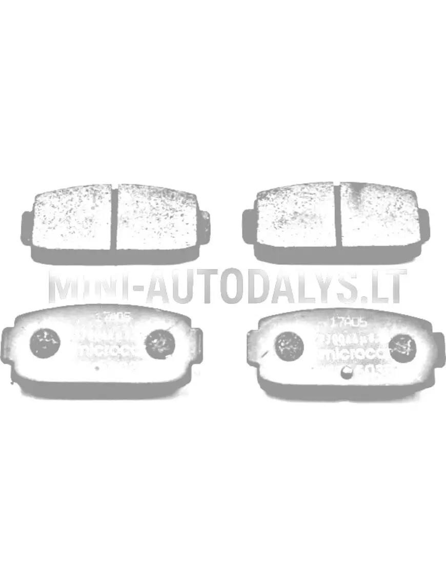 Aizmugurējo bremžu kluču komplekts Ligier Be sun Flex