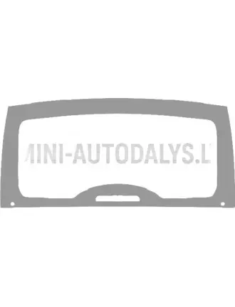 Aizmugurējais stikls Microcar MC1 / MC2 #17033 | Mini Auto Parts