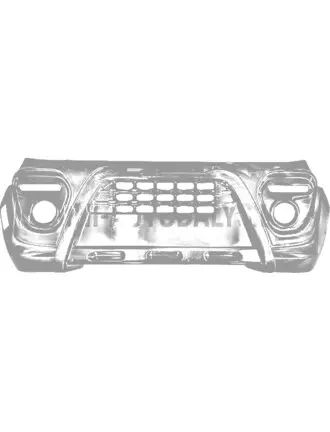 Microcar MGO6 Highland bampera iekšējais režģis