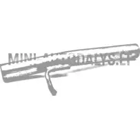 Vidējā izplūdes caurule Microcar MC1 / MC2