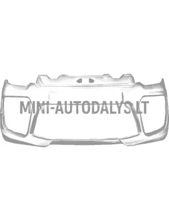 Priekšējais bamperis Ligier JS50/JS50L Sport Ph2/Ph3 (perlamutra balts)