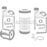 Filtru komplekts Aixam Kubota Z482 + 2 litri motoreļļas