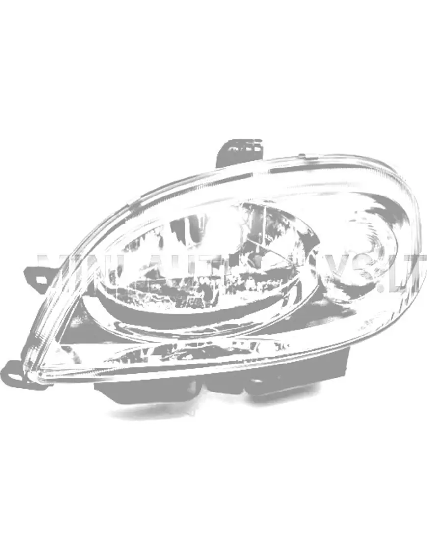 Kreisā priekšējā luktura Microcar Virgo 3 / JDM / Ligier / Bellier