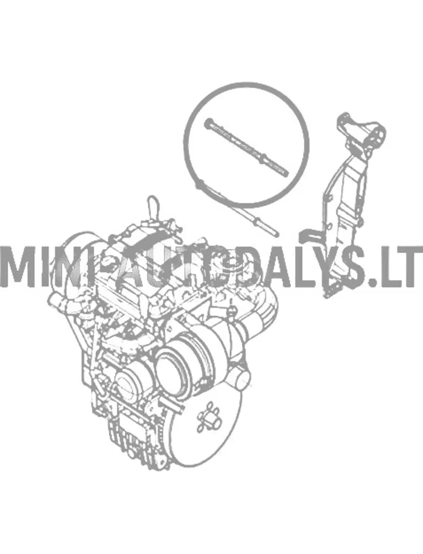 Skrūve pārnesumkārbai Ligier / Microcar M10x240
